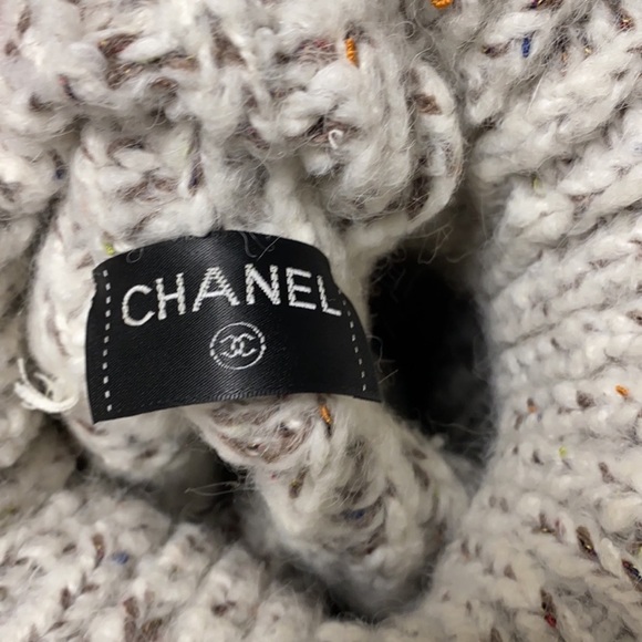 Chanel Cashmere blend chunky sweater - Picture 6 of 12